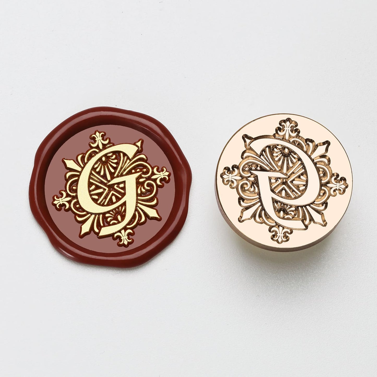 Iris Letter Series  Wax Seal Head