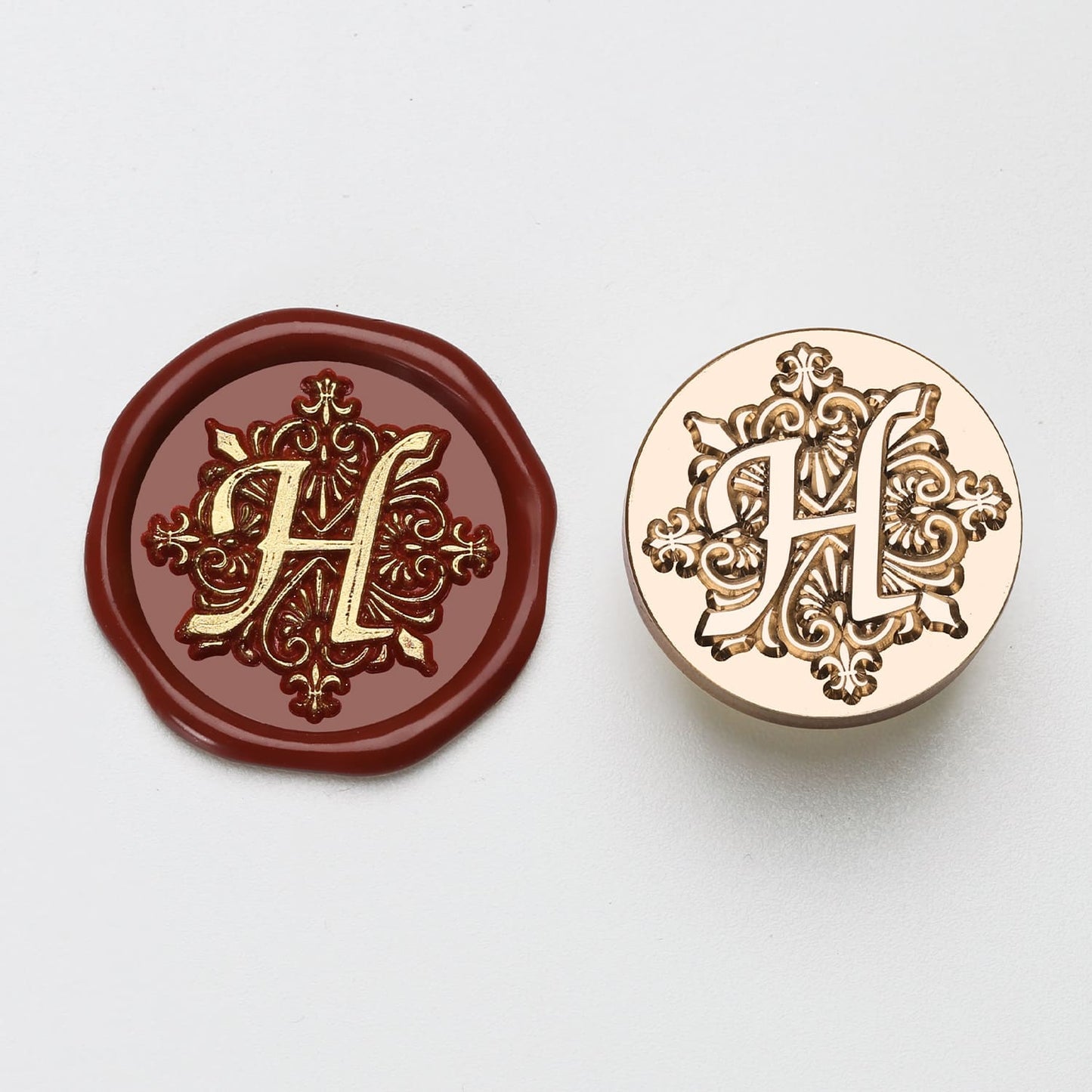 Iris Letter Series  Wax Seal Head