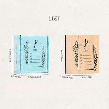 Schedule Planner Stamp