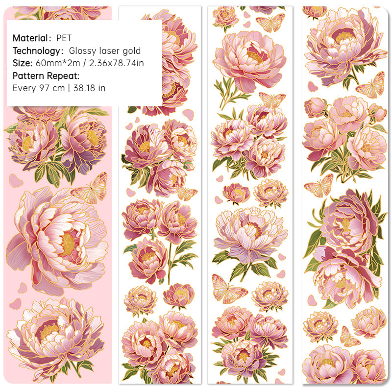 Peony Series PET Tape