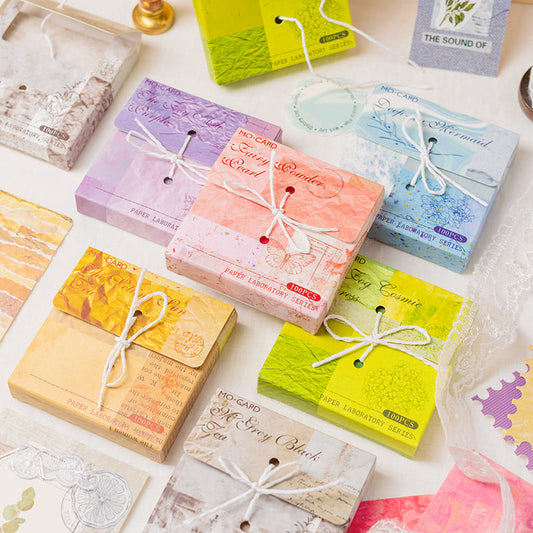 Série de papiers pour scrapbooking, laboratoire de papier