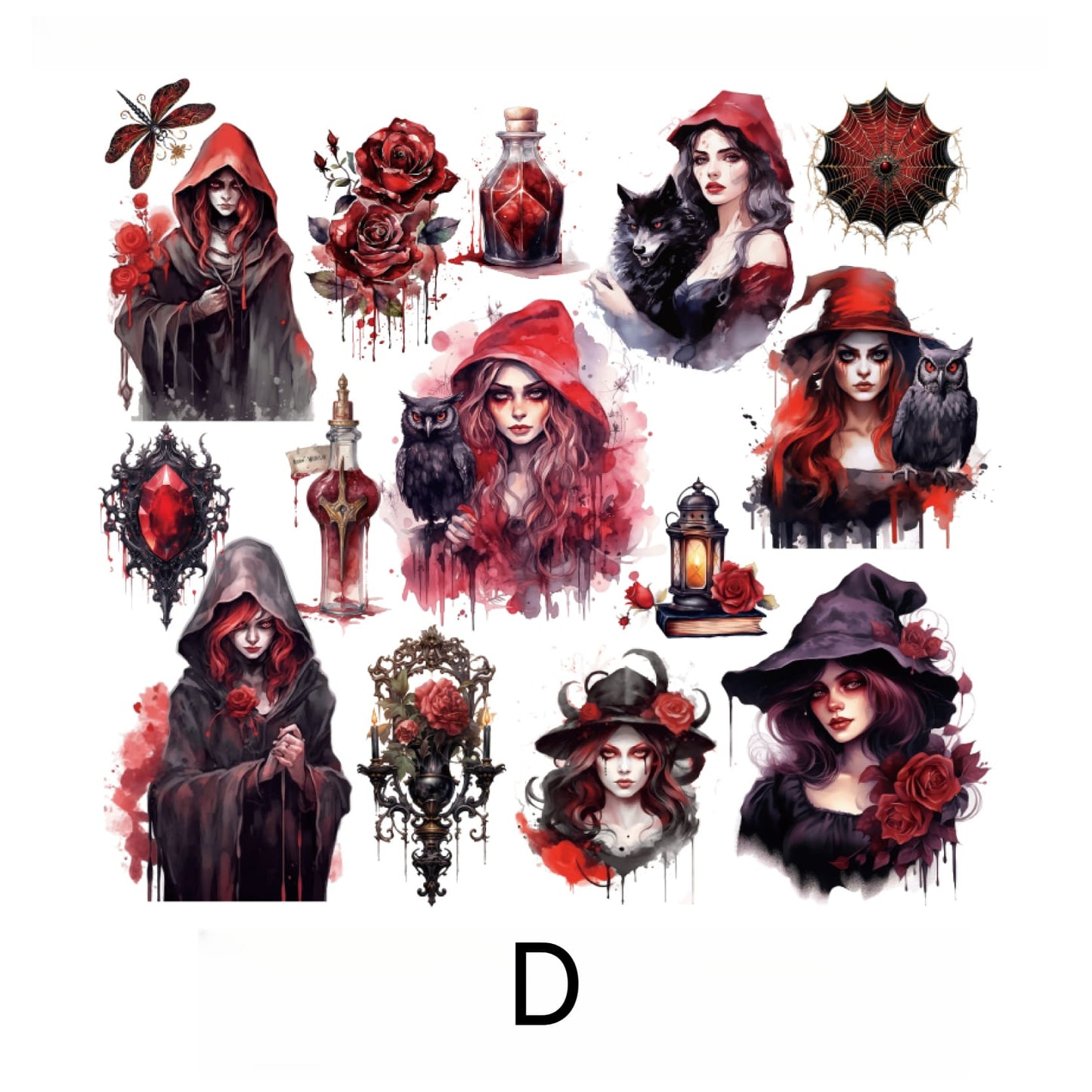 Vampire Series Stickers