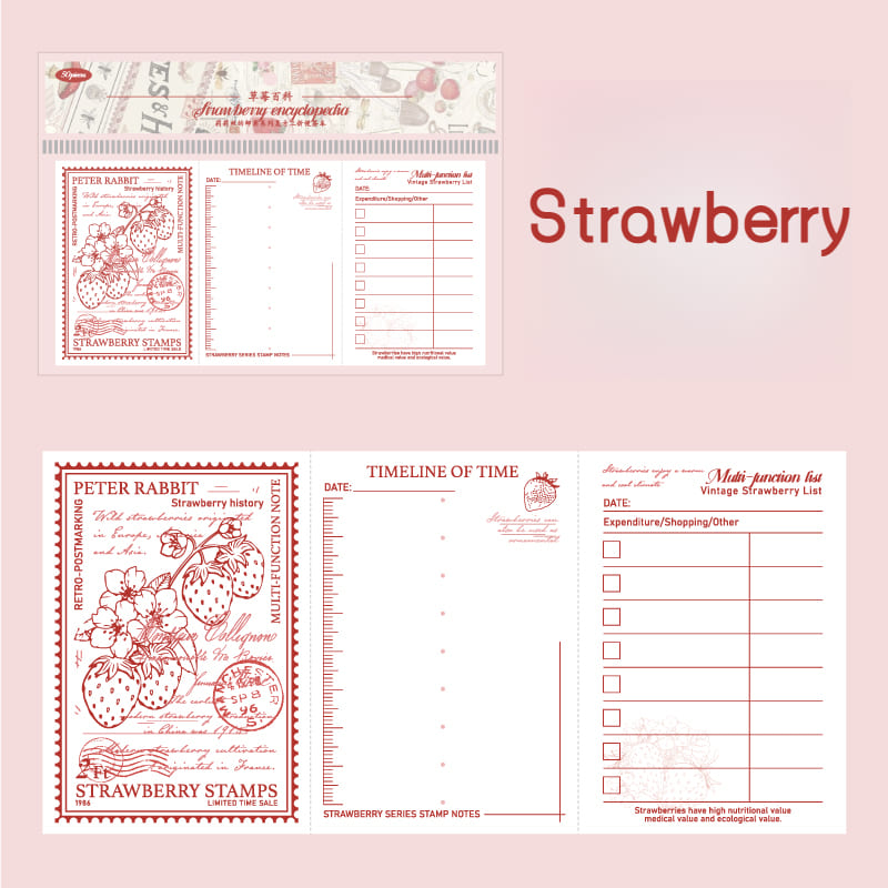 Stamp Series Tri-Fold Notepad