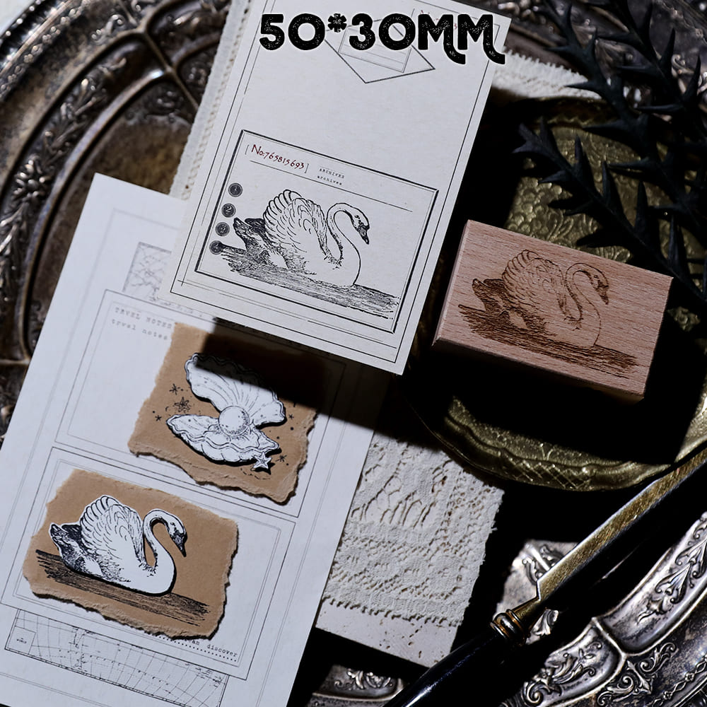 Magic Fantasy Series Wooden Stamps