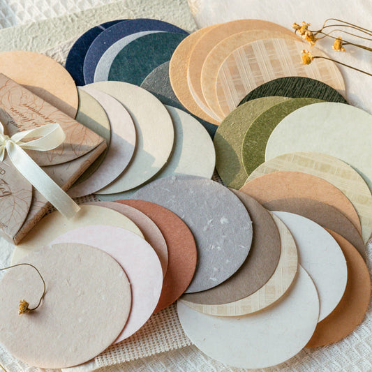 Circular Scrapbook Paper