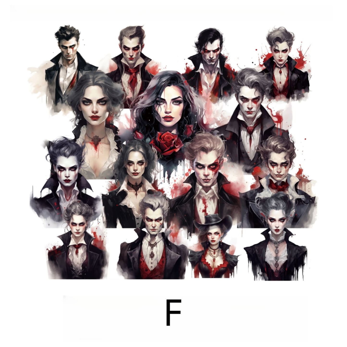 Vampire Series Stickers