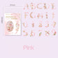 20PCS Number and Letter Stickers