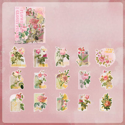 Flower Themed stickers